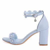 Sandales de Mariage avec Fleur