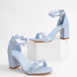 Sandales de Mariage avec Fleur