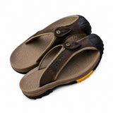 Sandales en Cuir Véritable pour Homme