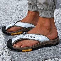 Sandales en Cuir Véritable pour Homme