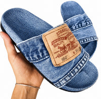 Sandales en Jean Vintage