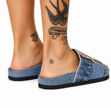 Sandales en Jean Vintage