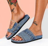 Sandales en Jean Vintage