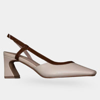 Sandales Dorées à Talons Carrés Élégants