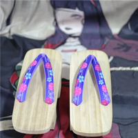 Sandale Japonaise Style Tong en Bois