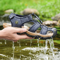 Sandale de Randonnée Homme Respirante et Résistante à l'Eau